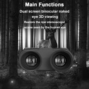 GVDA Infrared Night Vision Device Binoculars Head Mount Goggles Telescope for Hunting Camping Military Night Vision Sight Scope