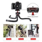 VIJIM Ulanzi MT-33 Flexible Octopus Tripod for Phone Camera DSLR 2in1 Design Tripod With Phone Holder Side Cold Shoe 1/4'' Screw