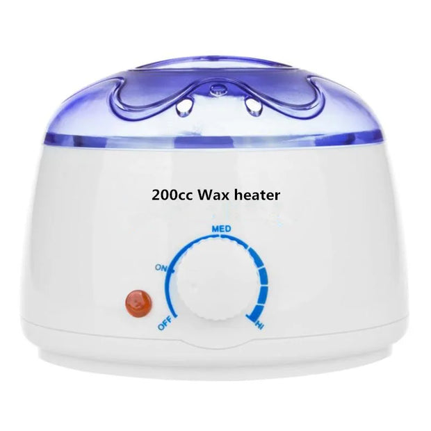 200cc Paraffin Wax Warmer mini Wax Heater Feet Mini SPA Wax-melt Machine Heater  Body Depilatory  Machine Waxing Kit