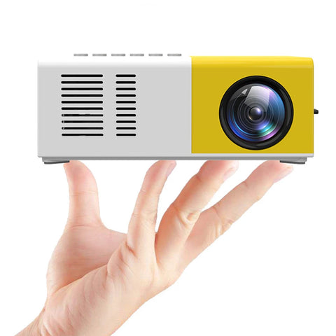 Salange J9Pro MINI Projector Home Theater Game Beamer Video Multimedia Player for Apple Android Phone 1080P Via HD Port Smart TV