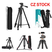 CZ Stock Photography Tripod Stand Carry Bag Phone Holder for Canon Sony Nikon DSLR Camera for iPhone Huawei Smartphone