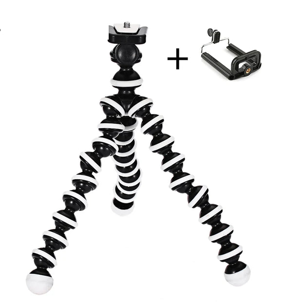 Octopus Tripod Stand Flexible Gorillapod for Phone Telefon Mobile Phone Camera Smartphone Dslr Table Desk Mini Tripod with Clip