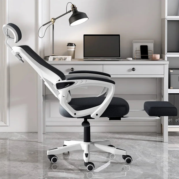 игровое кресло Long Sitting Computer Home Comfortable Office Study Desk Student's Chair Backrest Ergonomic Chair