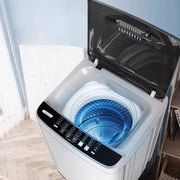 8/10 kg washing machine household fully automatic small dormitory pulsator rental room with washing and drying