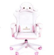 Office Chair WCG Computer Gaming Chair Reclining Armchair with Footrest Internet Cafe Gamer Chair Office Furniture Pink Chair