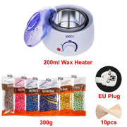 Wax Heater Warmer Machine For Hair Removal Depilation Wax Dipping Epilator Paraffin Pot and Wood Sticks Kit