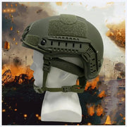 Ballistic Helmet -Wendy Aramid Kevlar Tactical Ballistic Helmet FAST army green NIJ IIIA High Cut - Bulletproof helmet