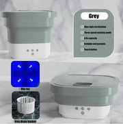 Portable Mini Folding Washing Machine 4.5L Home Appliances Underwear Socks Baby Clothes Ultrasonic Cleaning Machine Cycle Washer