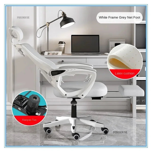 Comfortable Ergonomic Gaming Office Chairs Computer Recliner Lift Swivel Chair Gamer Chair Home Office Furniture k l n