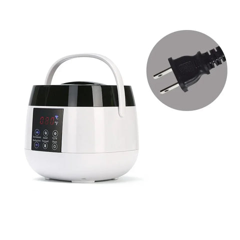 2025 New 500CC Wax Heater Warmer Hair Removal Wax Machine SPA Body Epilator Paraffin Wax Pot Smart LCD Temperature Display