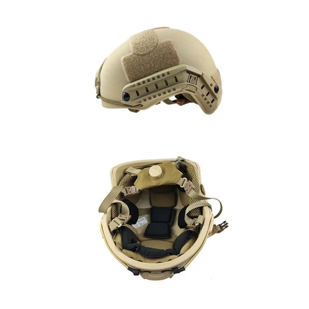 Ballistic ACH High Cut Tactical Helmet PE Ballistic Helmet NIJ IIIA Fast Wendy's Suspension Pad Bulletproof Helmet