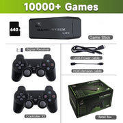 Video Game Stick Lite 4K HD Video Game M8 Console 64GB Double Wireless Controller For 10000 Retro Games Kid Xmas Gift