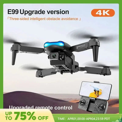 E99 Pro HD 4k Drone Camera High Hold Mode Foldable Mini RC WIFI Aerial Photography Quadcopter Toys Helicopter UAV