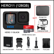 GoPro HERO11 Black Action Camera Hyper Smooth5.0 Cycling Record Mini Night Scene Shooting Helmet camera