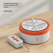 Mini Washing Machine With Remote Control,Automatic Rotating,3 in 1 Portable Washers for Baby Clothes Dishes,Trave Camping Hotel