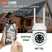 Tuya Smart 2.4G WiFi Indoor Camera Smart Home Security Video Surveillance Supprt Two Way Audio Mobile Motion