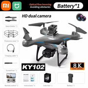 Xiaomi Mijia KY102 Drone 8K Professional Dual Camera Brushless Quadcopter Obstacle Avoidance Optical Flow Aerial Drone RC 10000M