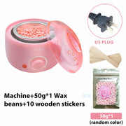 200CC Wax Heater Warmer Hair Removal Machine For Hand Foot Body SPA Epilator Paraffin Wax Pot +Wax Beans + Wood Sticks