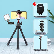 Ulanzi MT-11 Flexible Tripod For Phone DSLR Camera Stand With Remote Control Mini Octopus Legs For iPhone 13 14 Pro Max Holder