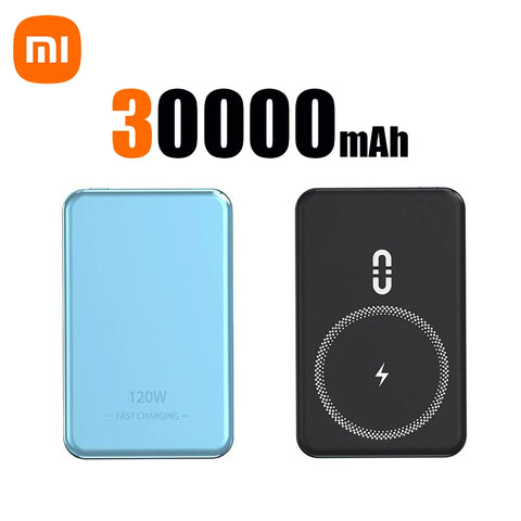 Xiaomi Magnetic Power Bank 50000mAh Large Capacity 120W Wireless Fast Charger Portable Battery for iPhone Samsung Xiaomi Gift