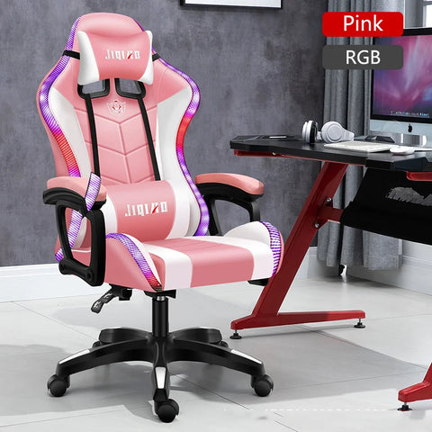 2023 New gaming chair,High quality computer chair with massage,leather office chair RGB light gamer chair swivel gaming chair