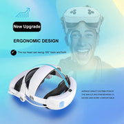 Head Strap 10000mAh Battery For Meta Quest 3/Quest 3S VR Headset Elite Strap Replacement Improve Comfort PD18W Fast Charging