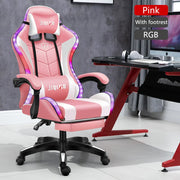 2023 New gaming chair,High quality computer chair with massage,leather office chair RGB light gamer chair swivel gaming chair