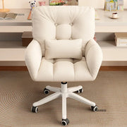 Nordic Simple Office Chairs for Household Bedroom Gaming Chairs Computer Chair Cream Style Comfortable Leisure Office Furniture