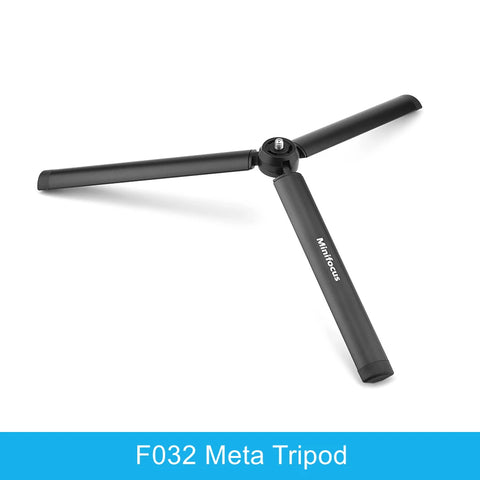 Metal Mini Tripod Stand for DJI Zhiyun Feiyu Gimbal Handle Grip Stabilizer DSLR Camera Monopod Tabletop Handheld with 1/4” Screw