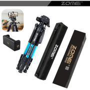 Zomei Professional Portable Travel Aluminum Camera Floor Tripod Stand & Pan Head for Phone DSLR Digital Camera Canon Nikon Video