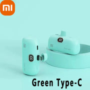 Xiaomi Mijia 30000mAh Mini Portable Power Bank Capsule Mobile Power Supply Emergency External Battery Fast Charger For iPhone 16