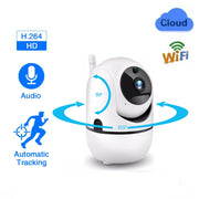 IP Camera YCC365 Plus Smart Home 1080P HD Security Auto Tracking Network Wireless Infrared Surveillance Night Vision WiFi Camera