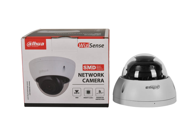 Dahua 8MP IR PoE Fixed Dome WizSense Network Camera 4K IPC-HDBW2841E-S 4MP IR IPC-HDBW2441E-S Built in MIC Video Surveillance