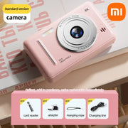 Xiaomi 4K Mini Digital Camera Retro CCD Sports Camera Entry-level Carema Dual HD Camera Flash 50 Million Pixels Auto Focus Gift