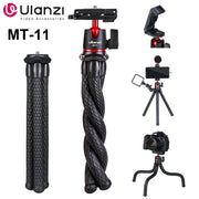 Ulanzi MT-11 Flexible Tripod For Phone DSLR Camera Stand With Remote Control Mini Octopus Legs For iPhone 13 14 Pro Max Holder