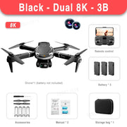 Lenovo V88 Drone 8K Professional HD Aerial Dual-Camera 5G GPS Obstacle Avoidance Drone Remote Control Quadcopter Toy UAV 10000M