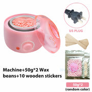 200CC Wax Heater Warmer Hair Removal Machine For Hand Foot Body SPA Epilator Paraffin Wax Pot +Wax Beans + Wood Sticks