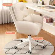 Nordic Simple Office Chairs for Household Bedroom Gaming Chairs Computer Chair Cream Style Comfortable Leisure Office Furniture