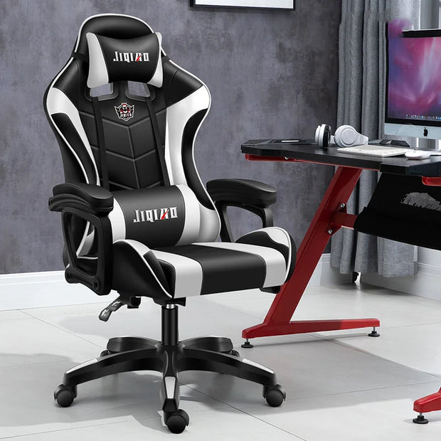 2023 New gaming chair,High quality computer chair with massage,leather office chair RGB light gamer chair swivel gaming chair