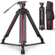 miliboo MTT605 video tripod professional camera stand/support/bracket for dslr camcorder photography quick shipping