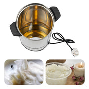 10L Wax Melter 304 Stainless Steel Electric Wax Melting Pot Large Capacity Wax Heater Machine for Candle Making