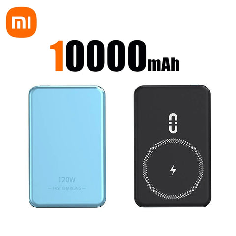 Xiaomi Magnetic Power Bank 50000mAh Large Capacity 120W Wireless Fast Charger Portable Battery for iPhone Samsung Xiaomi Gift