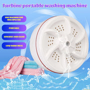 Portable Mini Washing Machine 10w　turbine Ultrasonic Washing Machine For Socks Underwear Washing Tools For Dormitory Travel Home