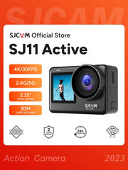 SJCAM Flagship SJ11 Active Action Camera 4K 2.33" Touch Screen Waterproof 5G WiFi Active HDR Video action cam camera sport