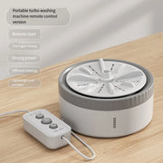 3 Gears Portable Mini Washing Machine Small USB Rotating Turbine Sock Washer Fruit Dishwasher For Baby Clothes Home Travel 미니세탁기