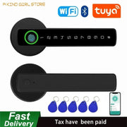 Smart Fingerprint Door Lock Biometric Door Lock with Smart APP Fingerprint Door Knob Remote Control with APP Smart Knob