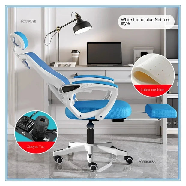 Comfortable Ergonomic Gaming Office Chairs Computer Recliner Lift Swivel Chair Gamer Chair Home Office Furniture k l n