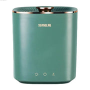 Suanglng Portable MIni Washing Machine 2.5L Capacity Small Underwear Sock Cleaning One-key Start Mini Washer For Home Travel