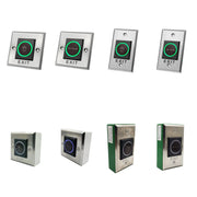 DC12V 24V Touchless Open Electronic Lock Release Switch IR Contactless Infrared No Touch Exit Button for Access Control System