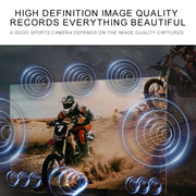 Mini Action Camera1080P First Perspective Headlight Sports Cam Wave Hand Induction Video Recorder Built in Battery Small Bodycam